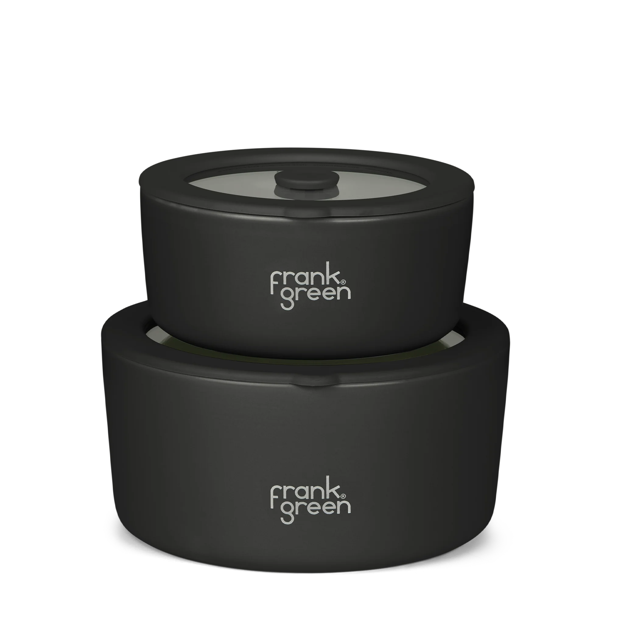 Porcelain Bowls with Glass Lids (2 Pack) - 700ml & 1500ml - Image 5